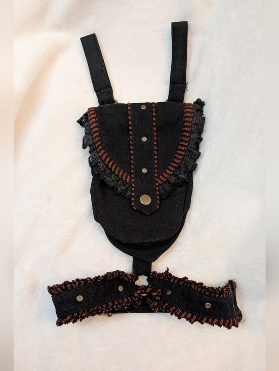 Accessories - Talismana Designs Thigh garter bag Cotton steampunk festival